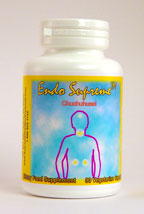 Bottle of Endo Supreme™ capsules. 