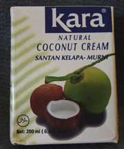 Kara Natural Coconut Cream